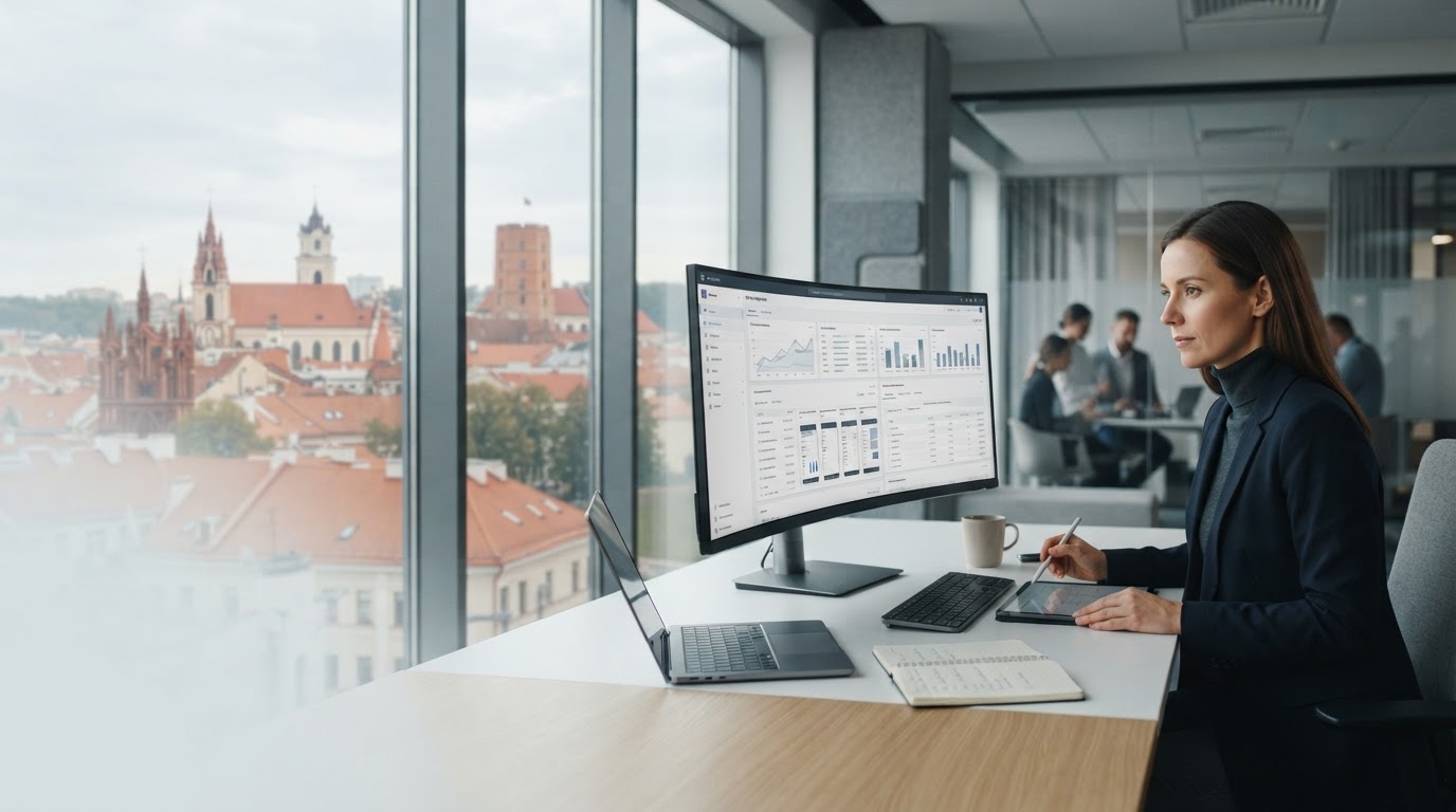 GirTrust duomenų analitikos platformos vizualizacija